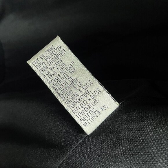 Nygard Collection Womens Black Button-Up Blouse Short Sleeve Fitted 8 Petite - Picture 5 of 6